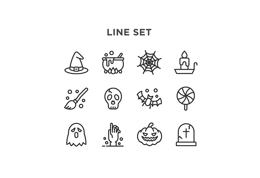 Free Halloween Vector Icons