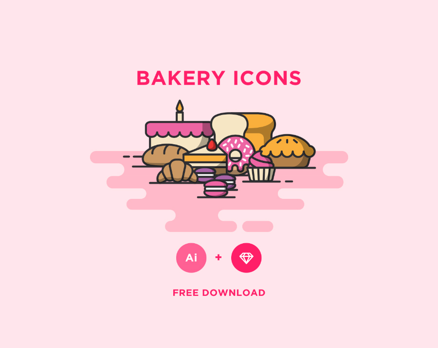 Free Minimal Bakery Vector Ico