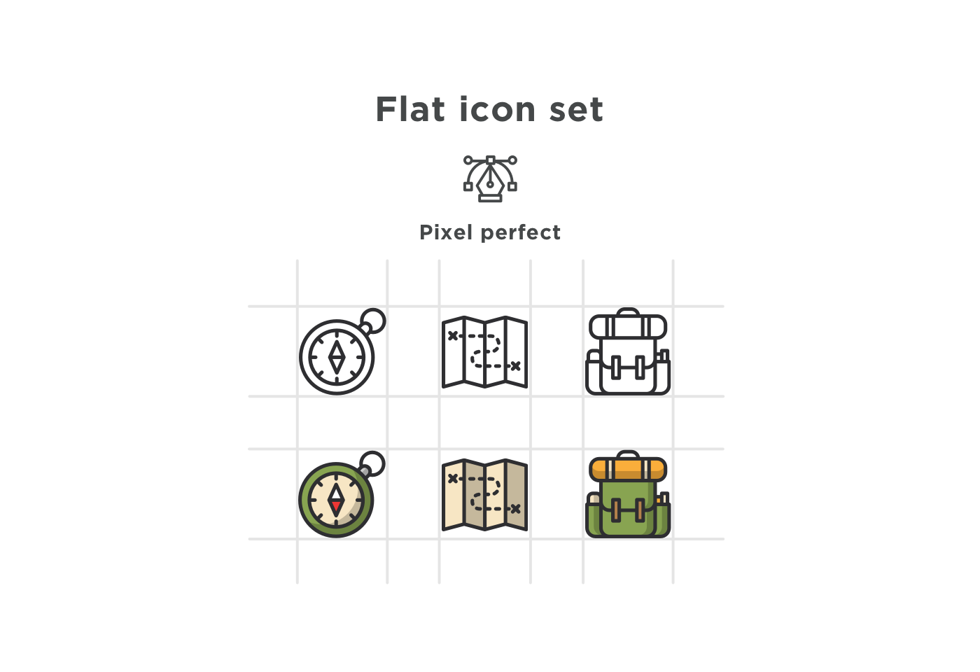 FREE - CAMPING ICONS