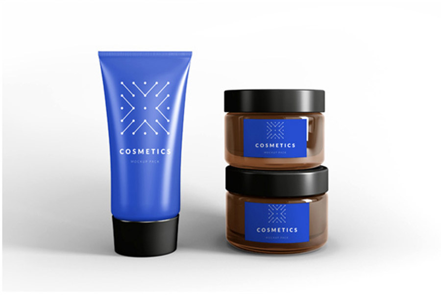 Cosmetics Mockup Set Sample化妆品