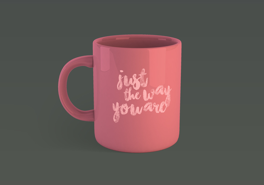 咖啡马克杯模型PSD贴图模板Coffee Mug Mocku