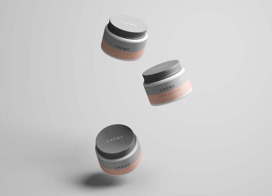 优质罐子模型PSD贴图模板Jar Mockup Versio