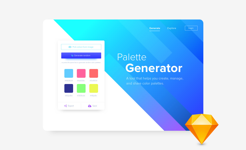 Palette Generator Freebie Dail