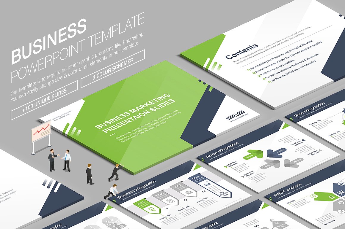 Business Powerpoint Template 0