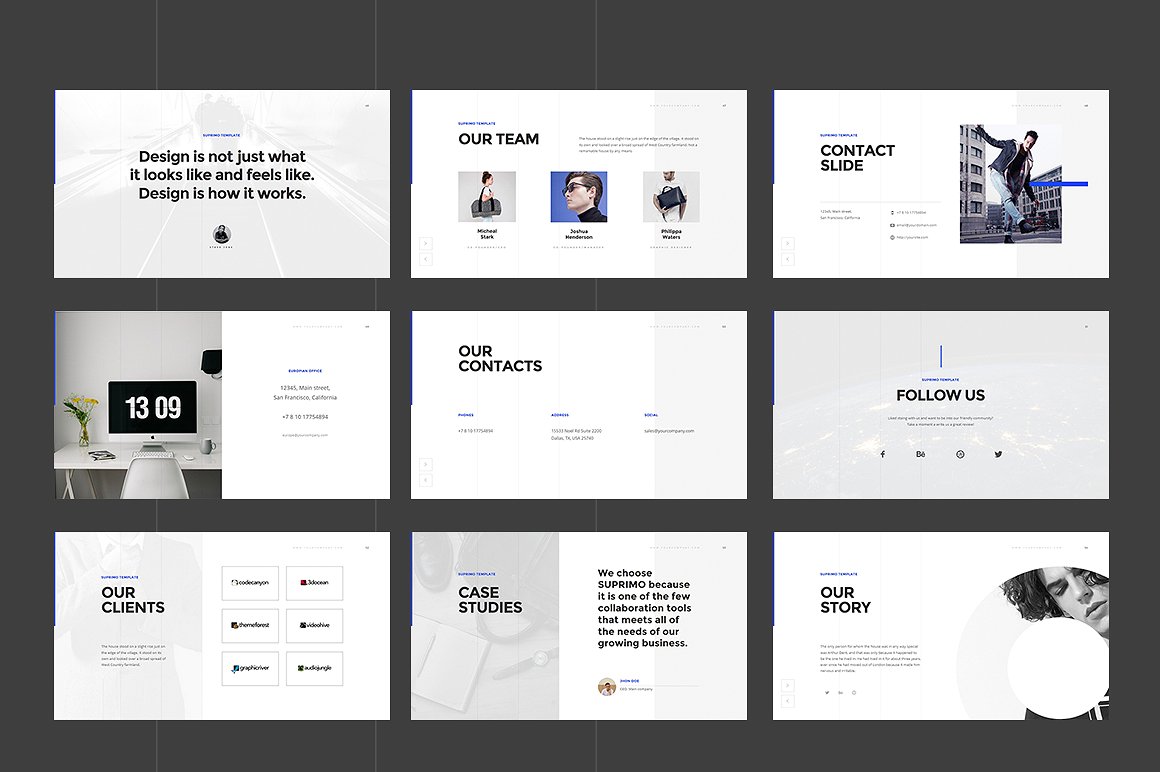 Suprimo PowerPoint Template