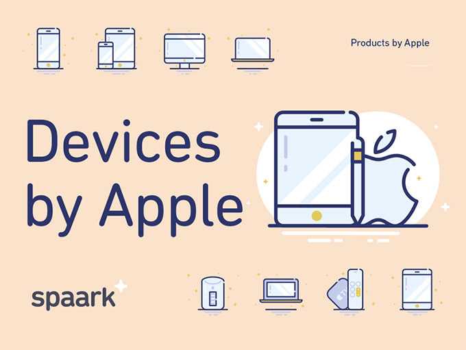 15 Apple Devices Icons