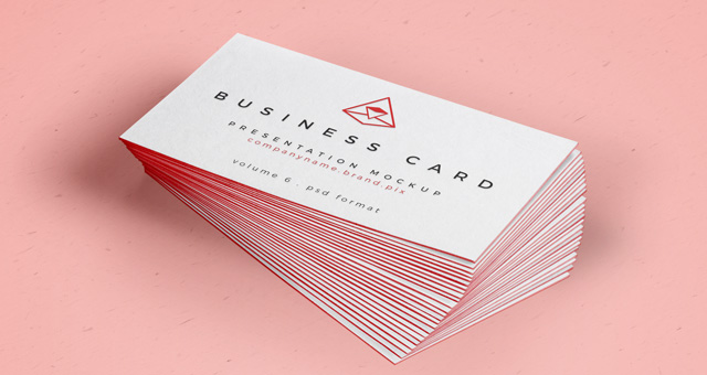 名片模型PSD贴图模板Psd Business Card M