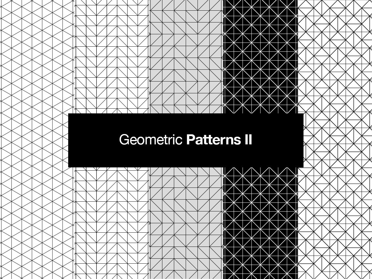 创意几何图案Geometric Patterns