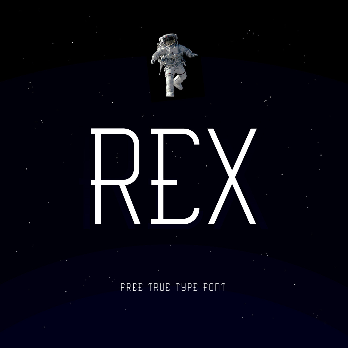 创意年轻化衬线英文字体\\ REX // Free True