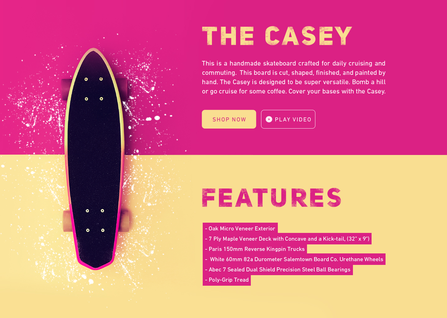 The Casey Product Card Daily