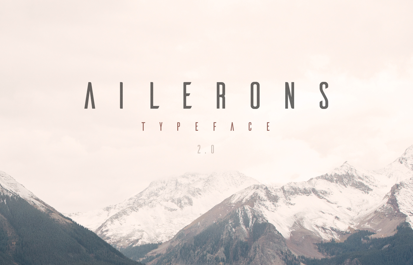 Ailerons Typeface 适合排版的英文字体