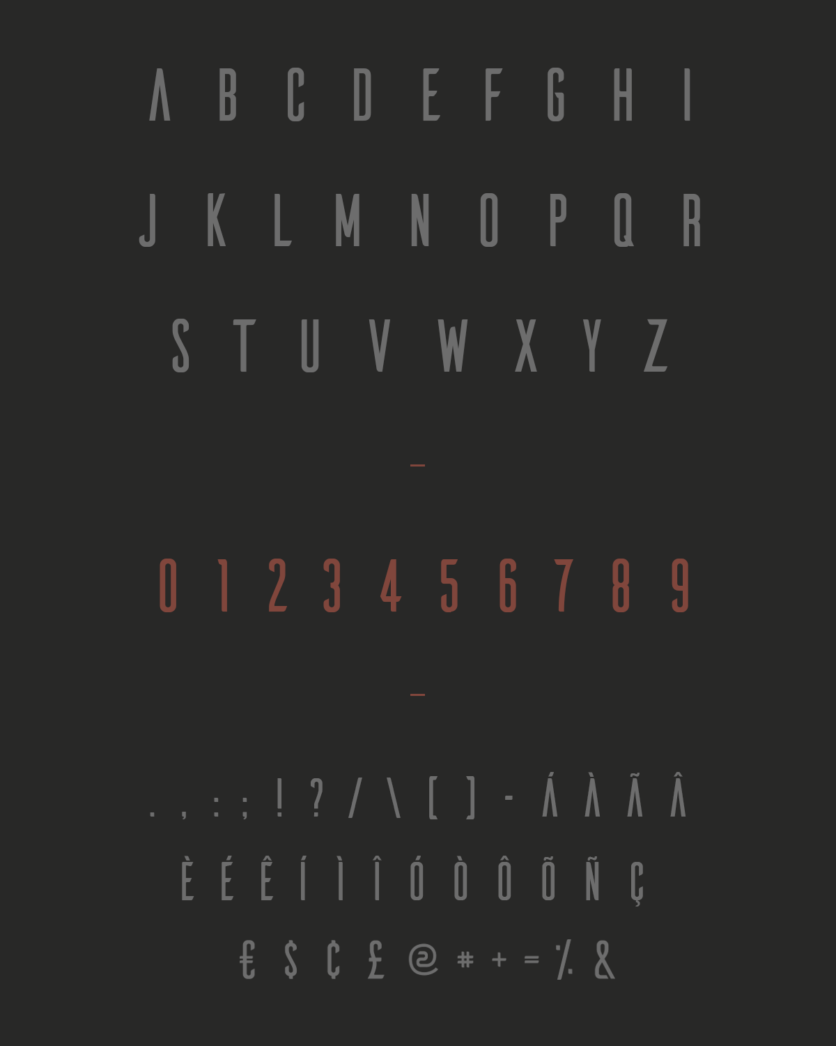 Ailerons Typeface 适合排版的英文字体