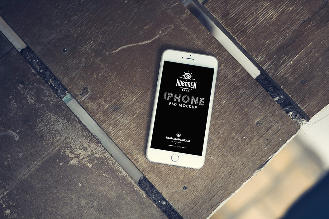 iPhone6实体模型PSD贴图模板10 Photoreal