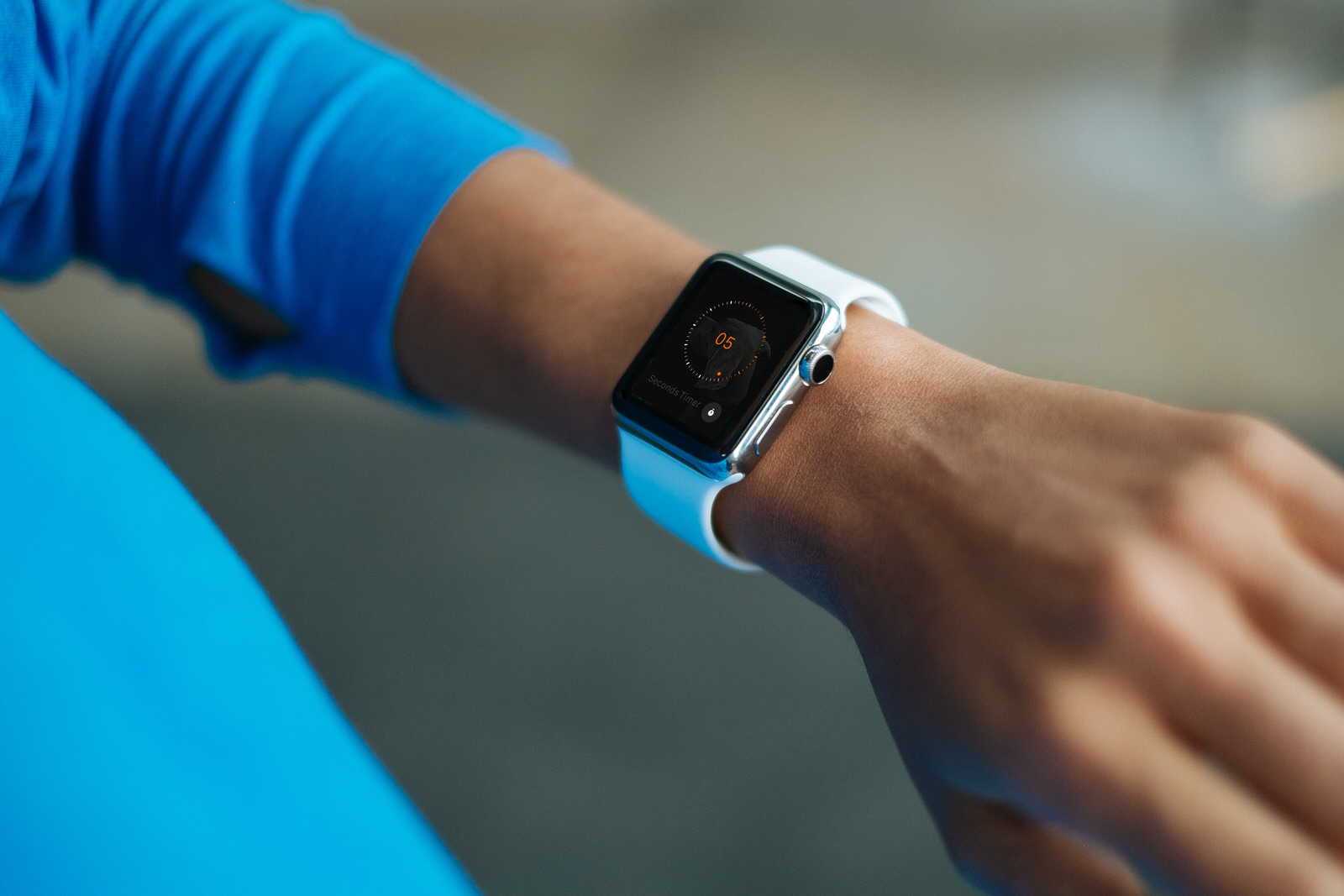 苹果手表模型PSD贴图模板Apple Watch PSD M