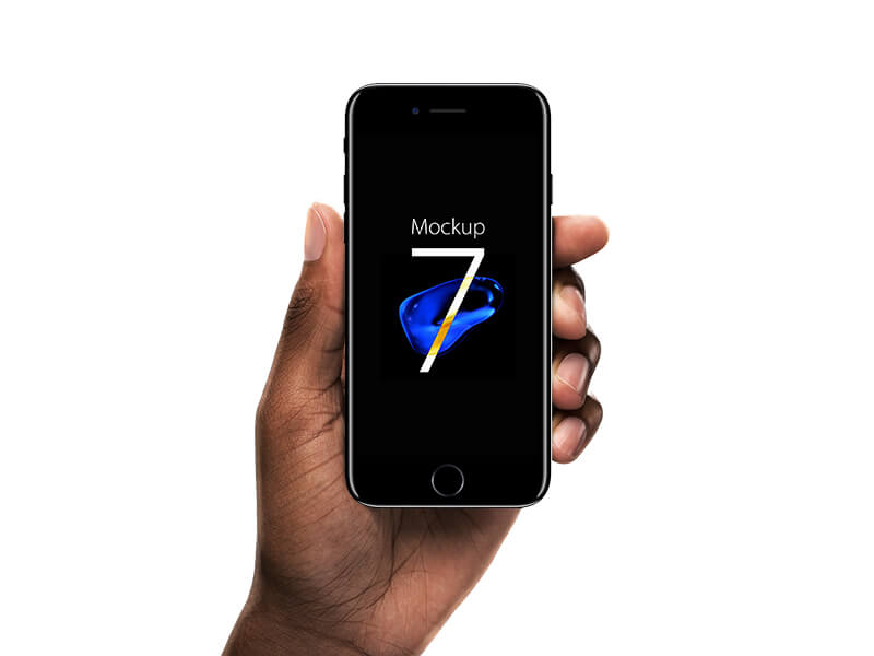 iPhone7模型PSD贴图模板iPhone 7 (Jet