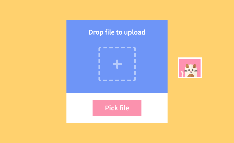 File Uploader Animation Daily