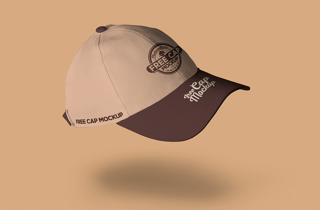 现代简约棒球帽模型PSD贴图模板Baseball Cap M