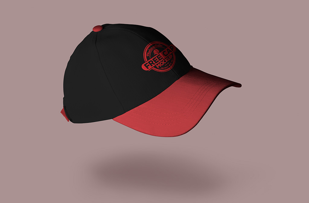 现代简约棒球帽模型PSD贴图模板Baseball Cap M