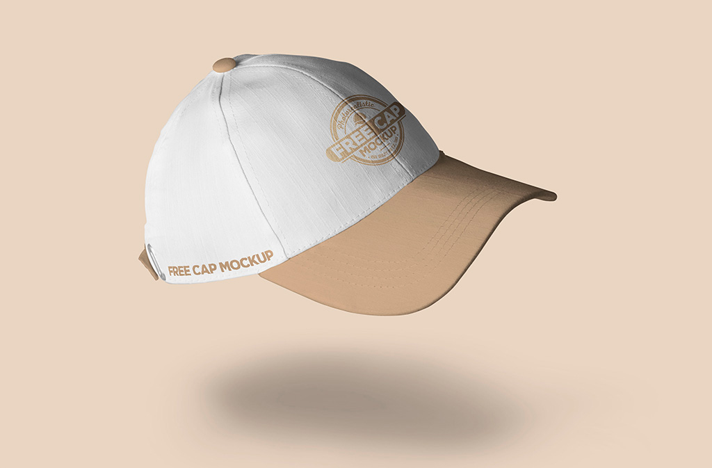 现代简约棒球帽模型PSD贴图模板Baseball Cap M