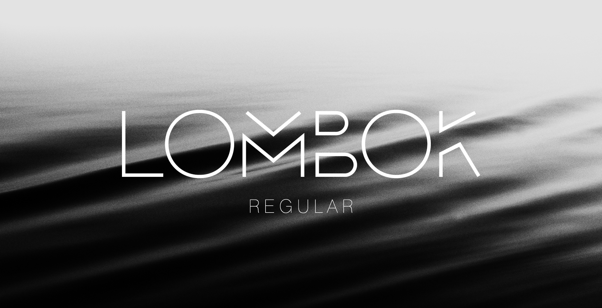 现代优雅衬线英文字体Lombok typography