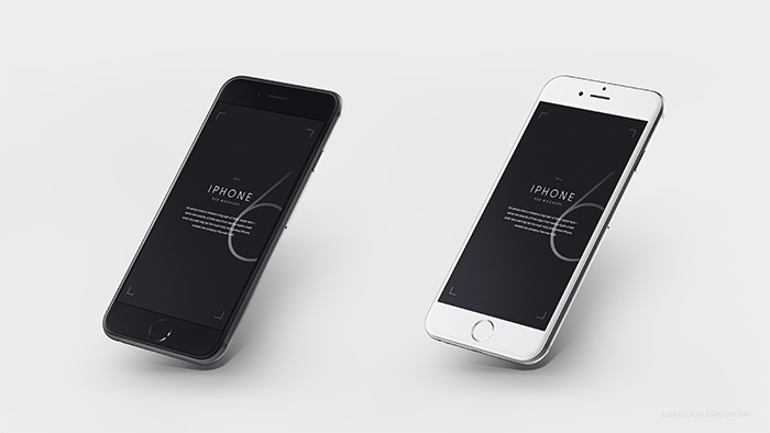 iPhone6模型PSD贴图模板iPhone 6 Mocku