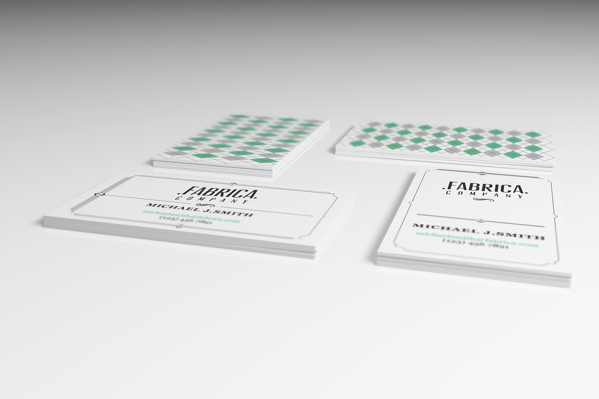 名片模型PSD贴图模板Business Card Mocku