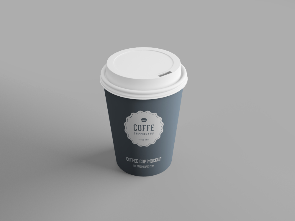 Plastic Cup Mockup 水杯贴图模版