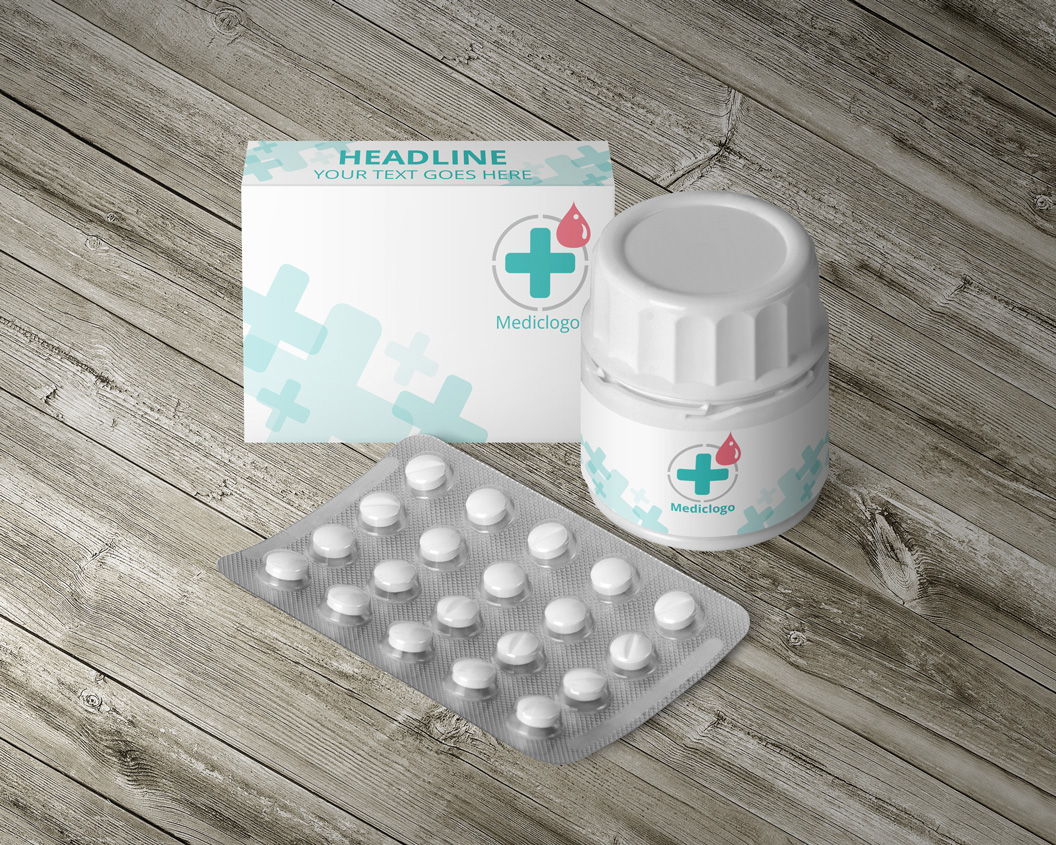 Medical Packaging 医疗药品包装贴图