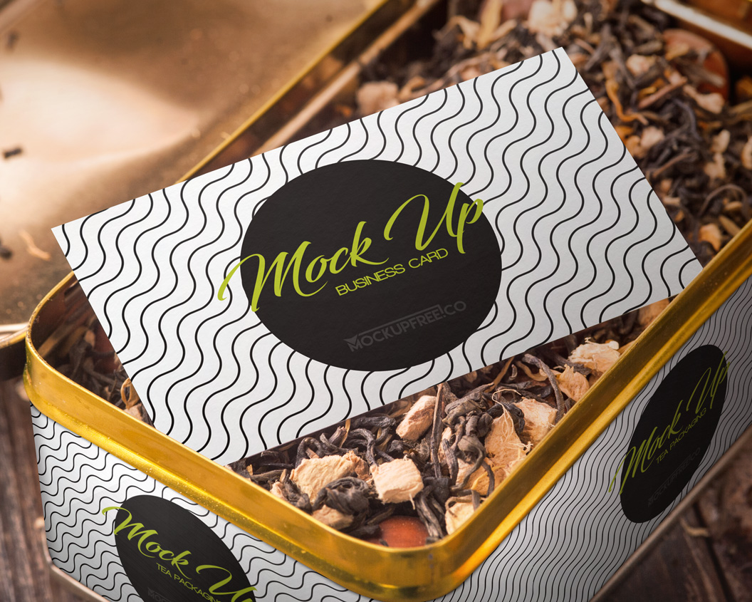 Tea Packaging PSD Mockup 茶叶包装