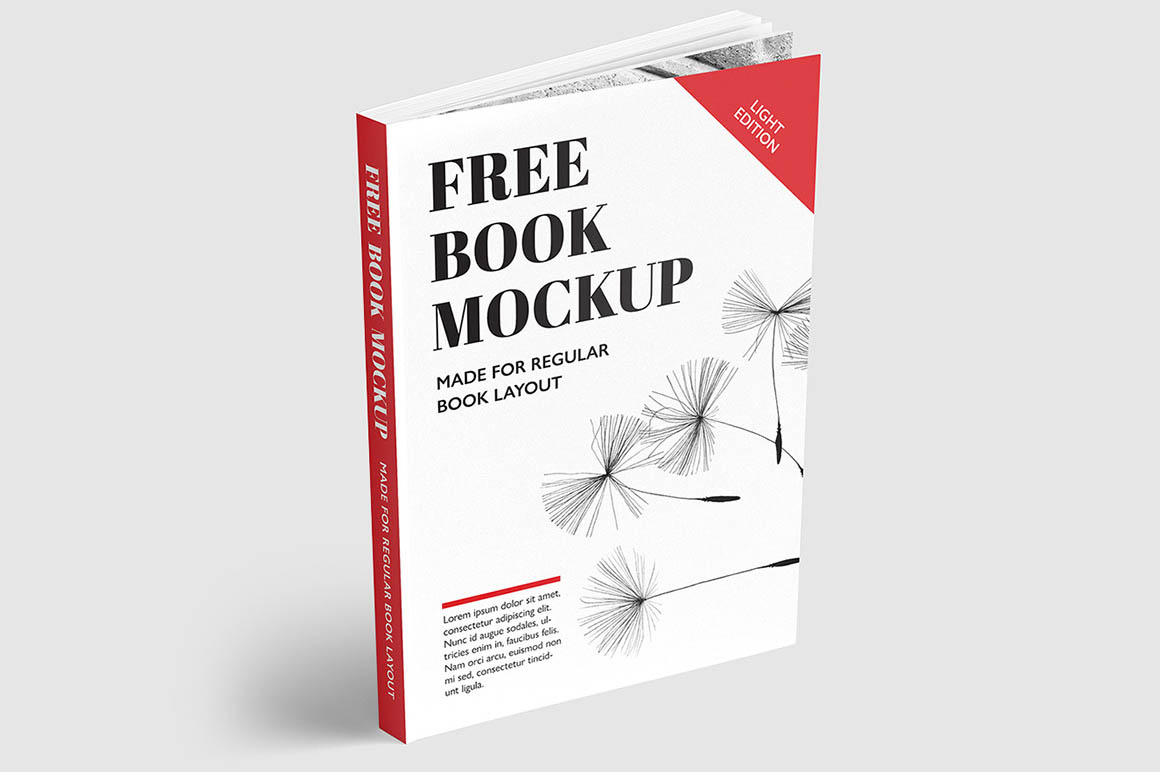 书籍模型PSD贴图模板Free Book Mockups V