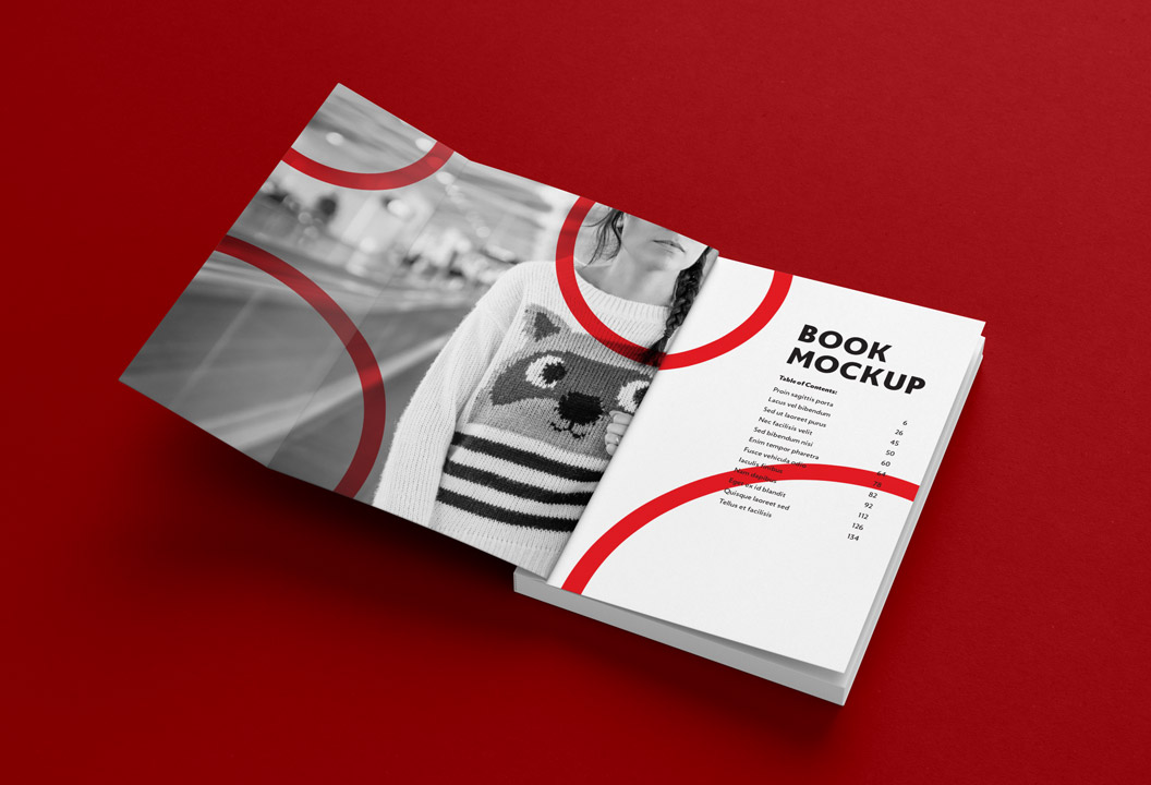 书籍模型PSD贴图模板Book Mockups Vol039
