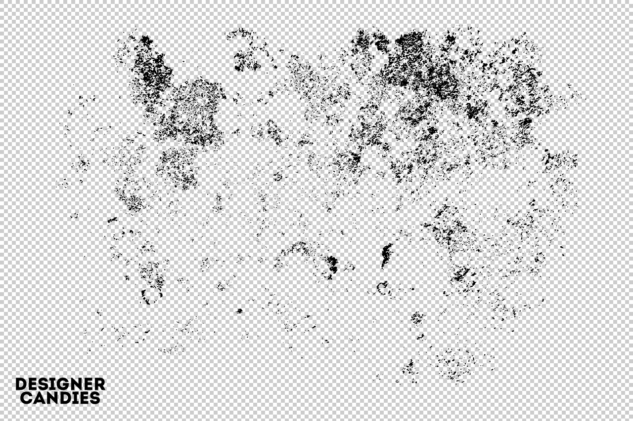 黑色纹理墨渍设计素材Bitmap Grime Texture