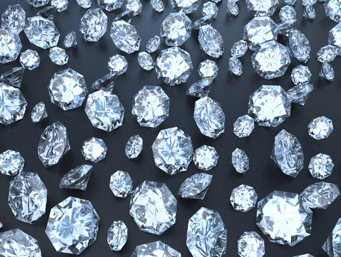 高清钻石图片素材3D Gemstones