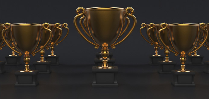 立体奖杯高清图素材 3D Trophy