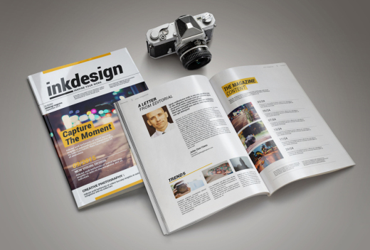 企业画册设计模板InkDesign Magazine Tem