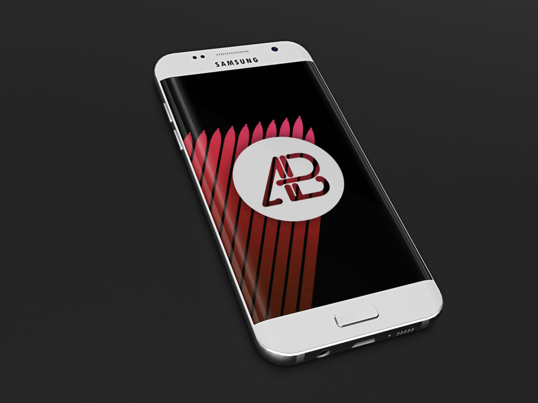三星Galaxy S7模型PSD贴图模板Realistic