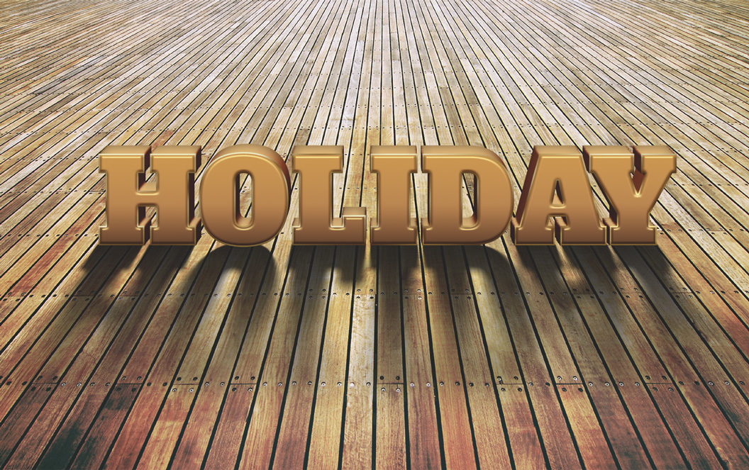 3D立体文字效果Holiday Text Style