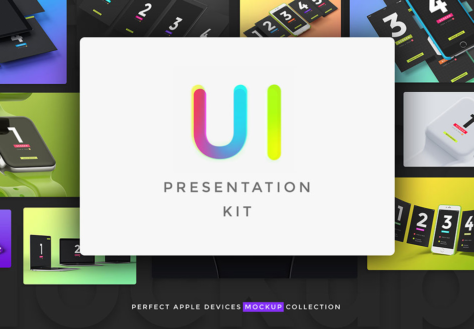 UI Presentation Kit Device Moc