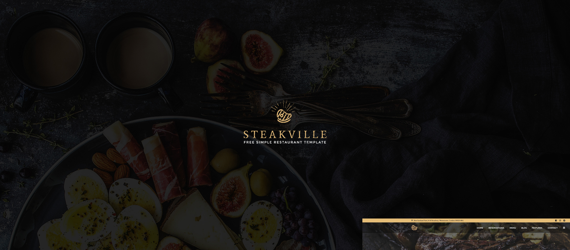 Steakville Restaurant Template