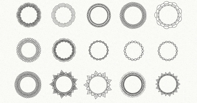 100 Vector Mandala Illustratio