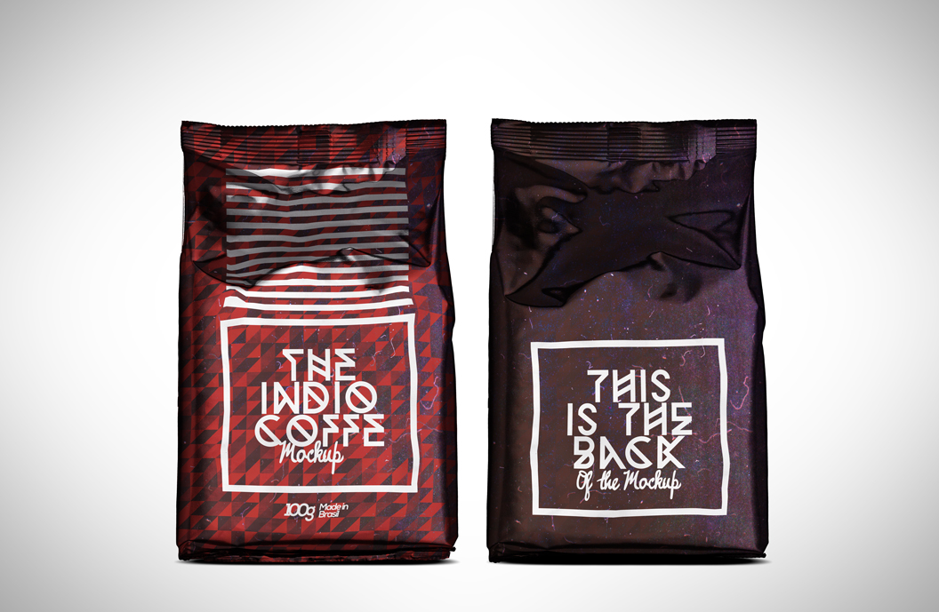 Coffee Package Mockup 袋装咖啡包装贴图