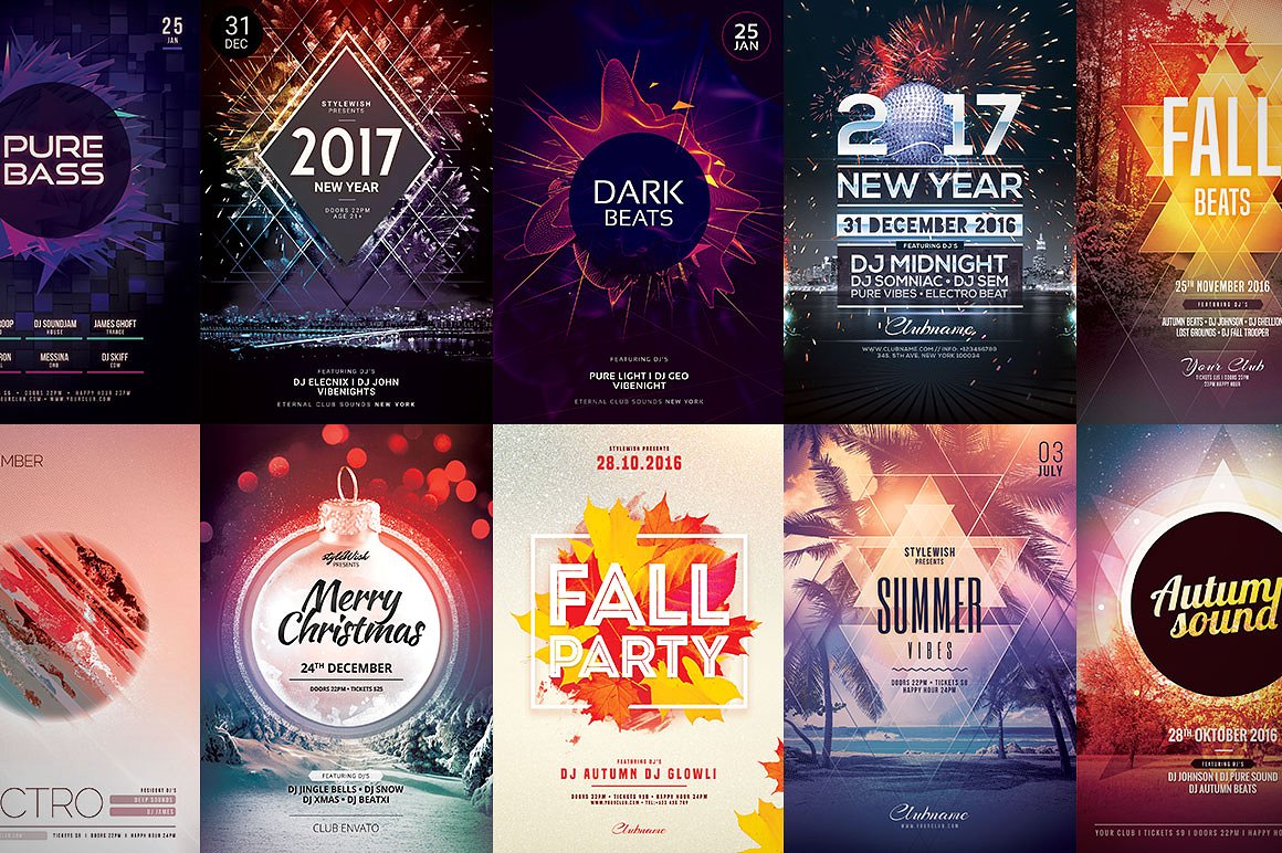 80+ Flyer Templates - Mega Bun