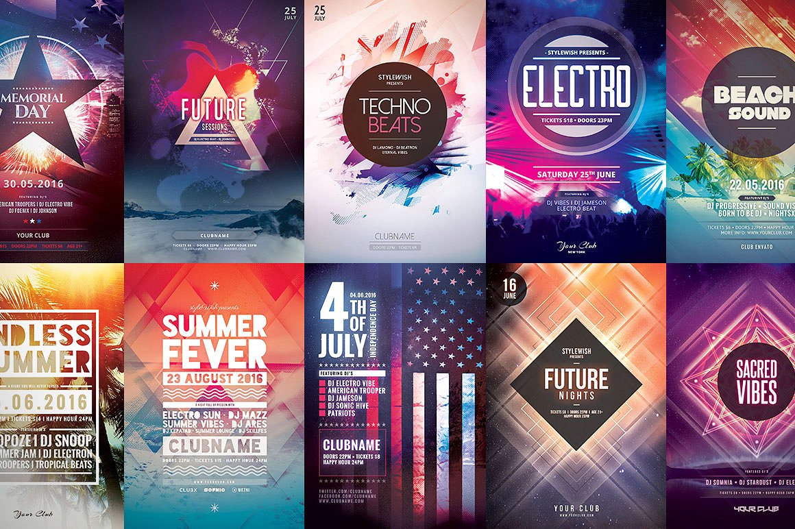 80+ Flyer Templates - Mega Bun