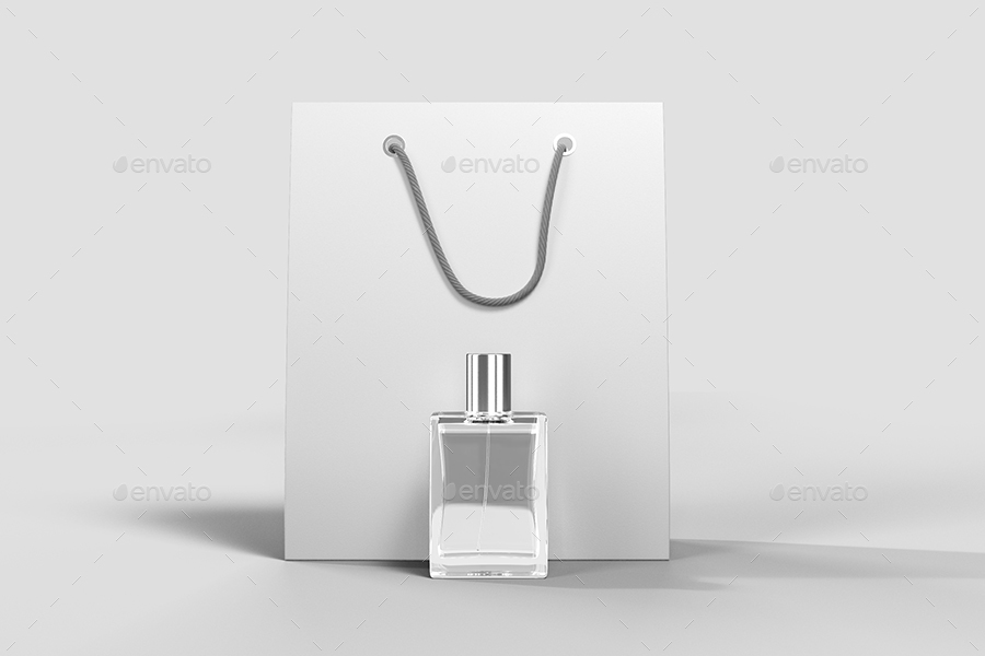 Perfume Mock-up高檔香水樣機