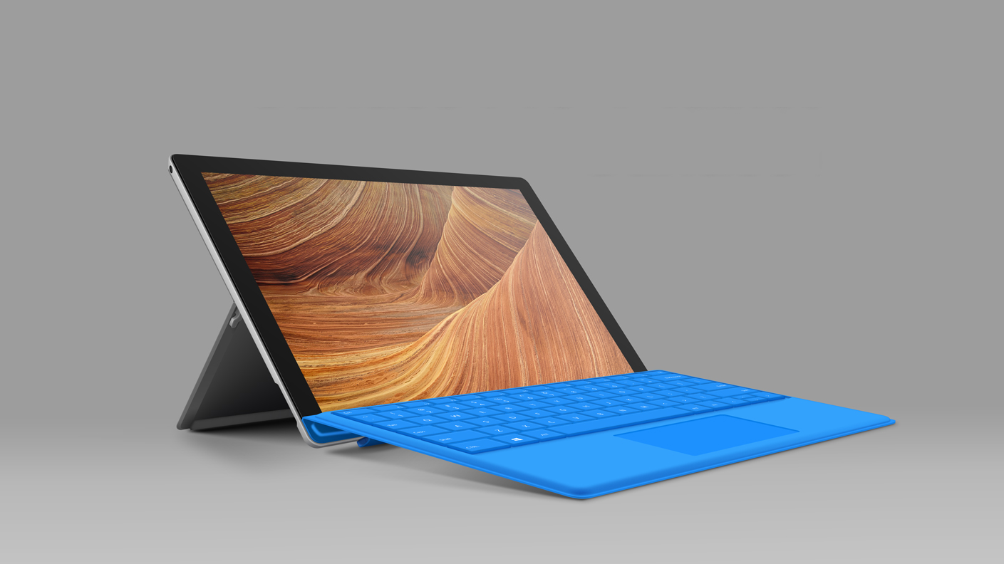 笔记本电脑模型PSD贴图模板Surface 4 Pro Ta