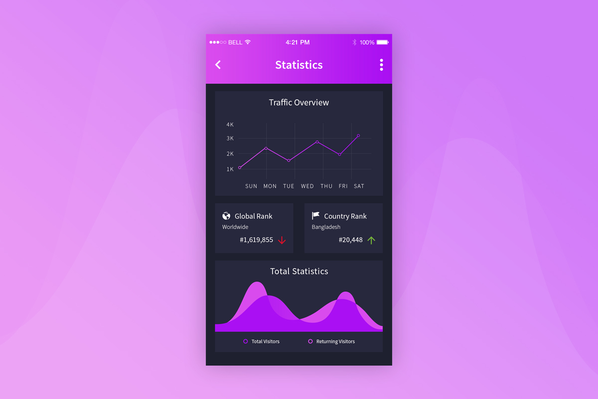 Traffic Statistics App Daily U