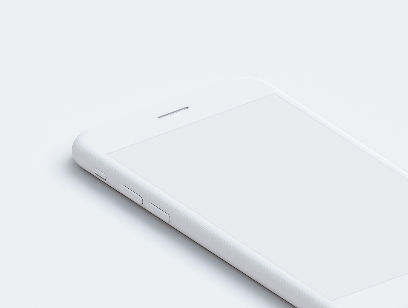 iPhone手机实体模型PSD贴图模板Simple Mock