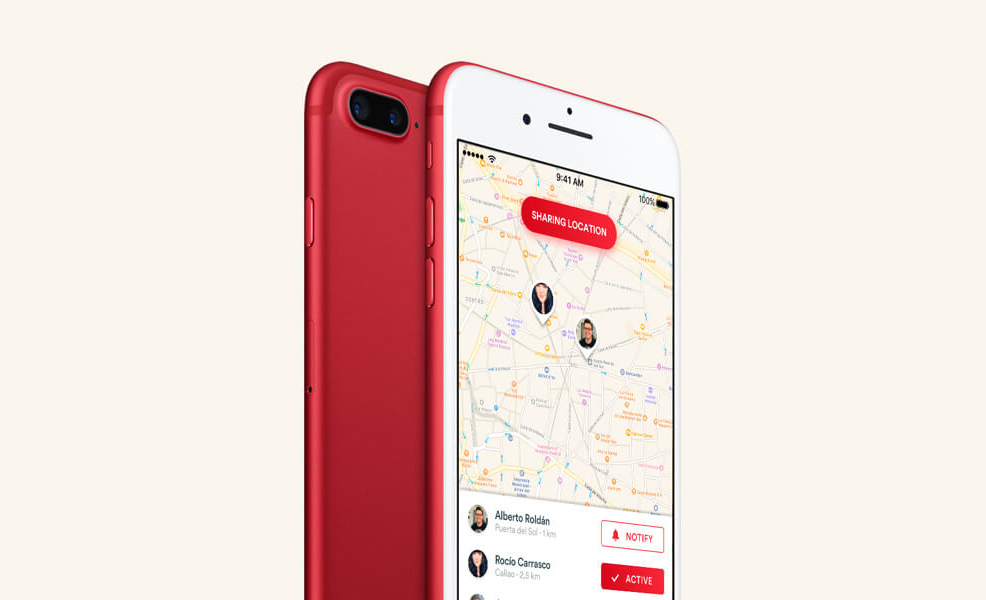 iPhone7特别版模型PSD贴图模板Red iPhone