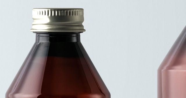琥珀色护肤品包装设计PSD贴图模板Amber Bottles