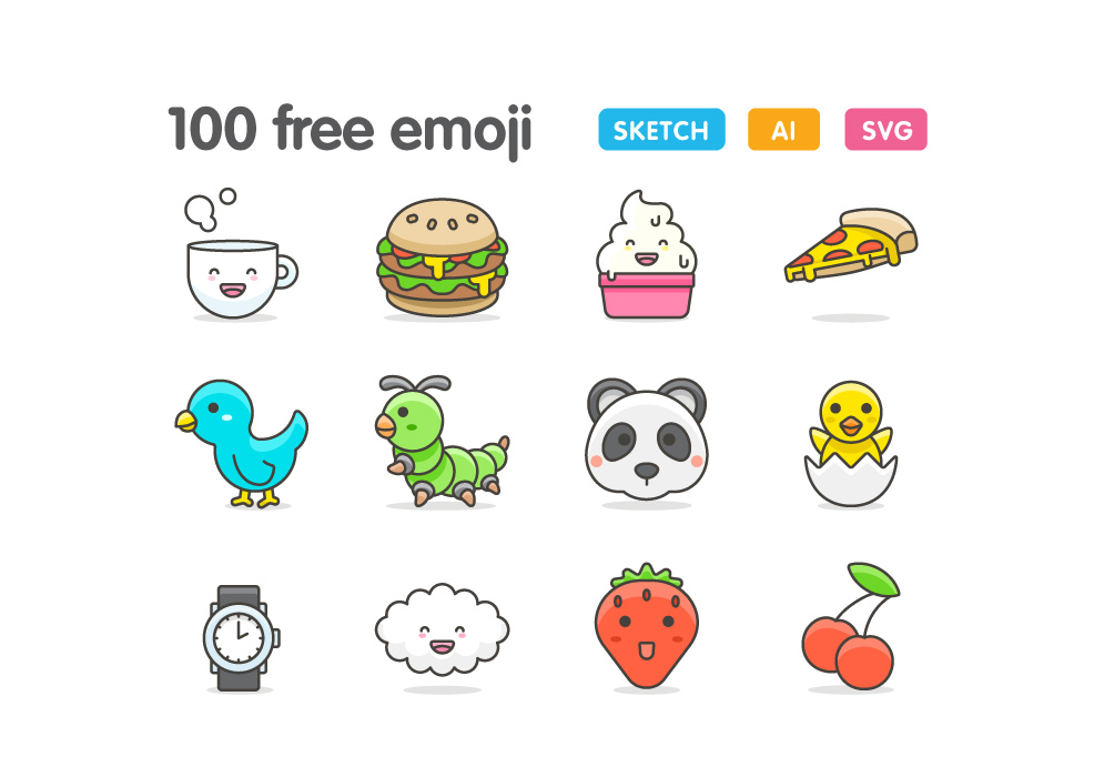 100 More Cute Emoji